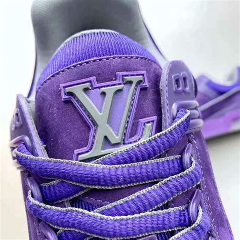 louis vuitton trainer sneaker purple|louis vuitton trainers for sale.